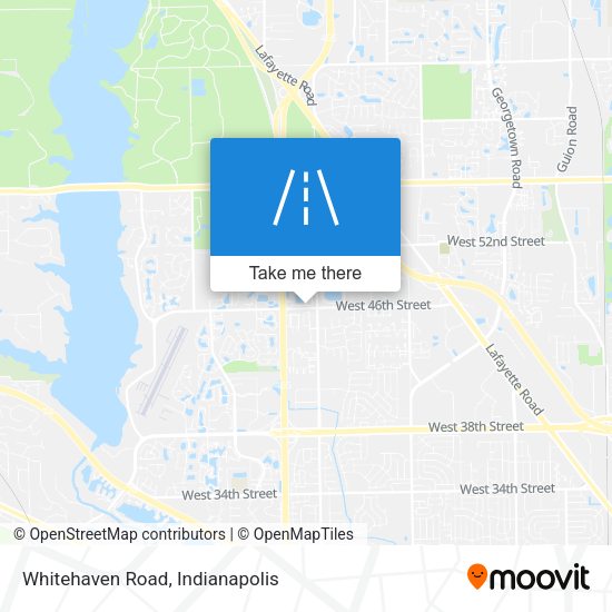 Mapa de Whitehaven Road