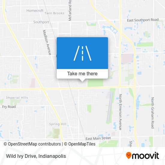 Wild Ivy Drive map