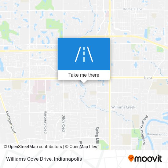 Williams Cove Drive map