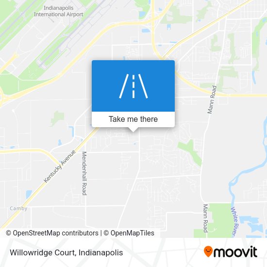 Willowridge Court map