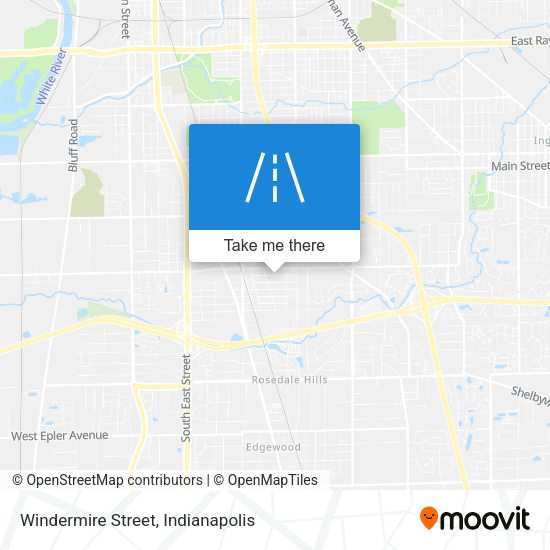 Windermire Street map