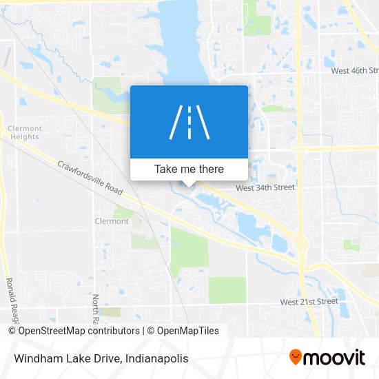 Mapa de Windham Lake Drive