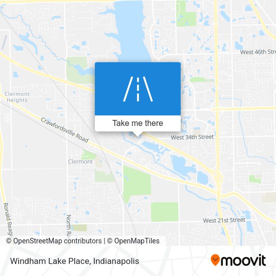Mapa de Windham Lake Place