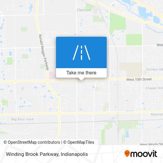 Winding Brook Parkway map
