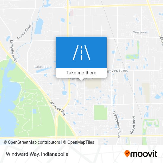 Mapa de Windward Way
