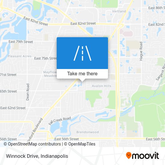 Winnock Drive map
