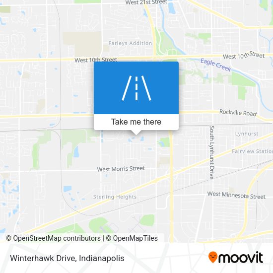 Mapa de Winterhawk Drive