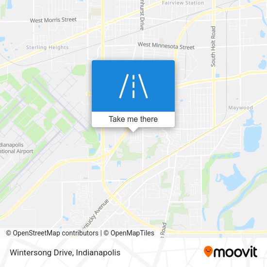Wintersong Drive map