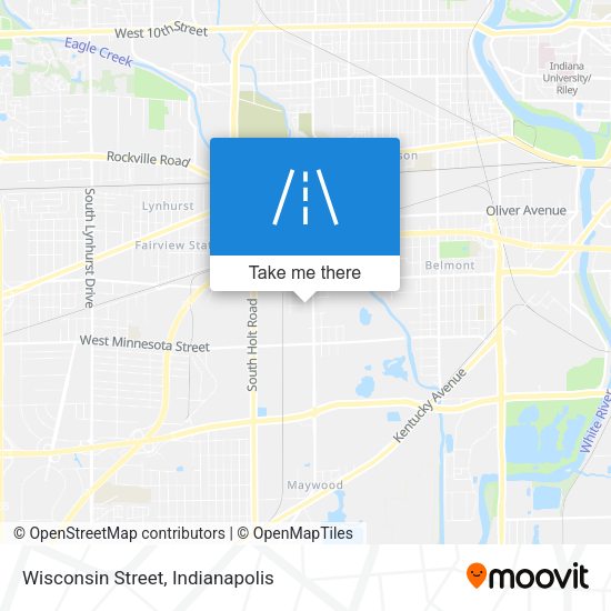 Wisconsin Street map