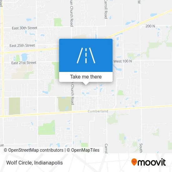 Wolf Circle map