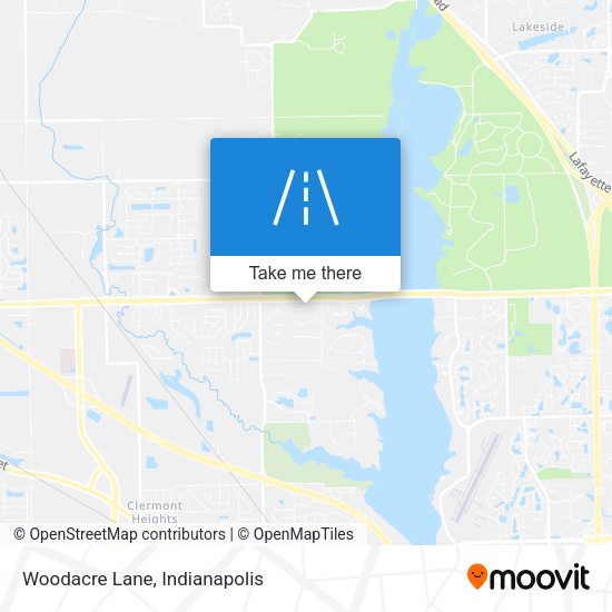 Mapa de Woodacre Lane