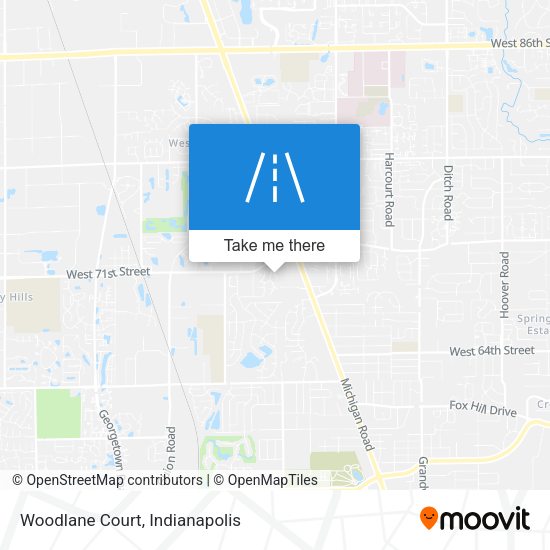 Woodlane Court map