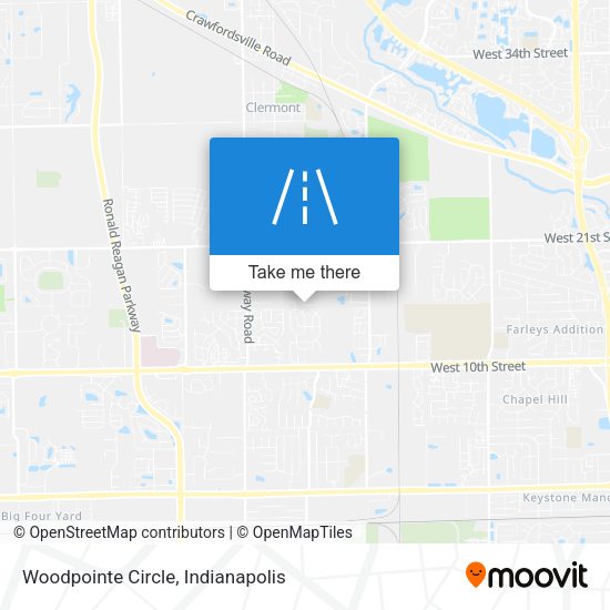 Woodpointe Circle map