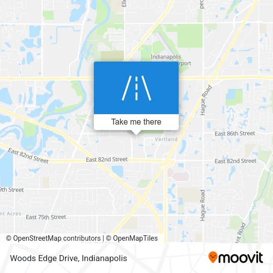 Woods Edge Drive map