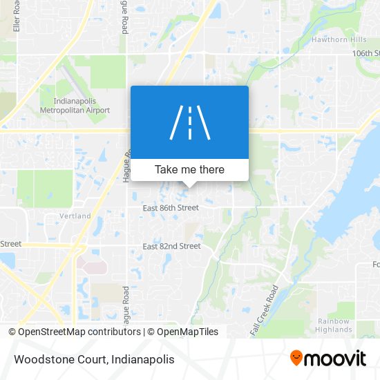 Woodstone Court map