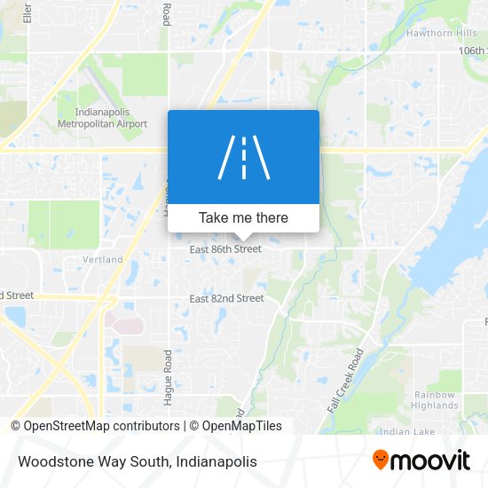 Woodstone Way South map