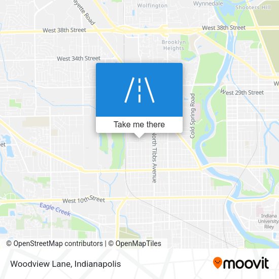 Mapa de Woodview Lane
