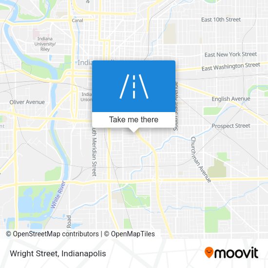 Mapa de Wright Street