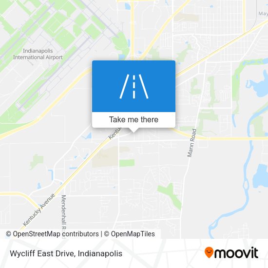 Mapa de Wycliff East Drive