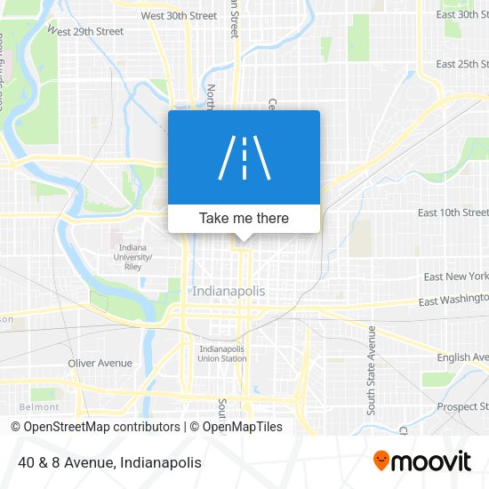 Mapa de 40 & 8 Avenue