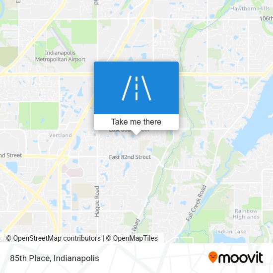 Mapa de 85th Place