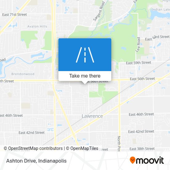 Mapa de Ashton Drive