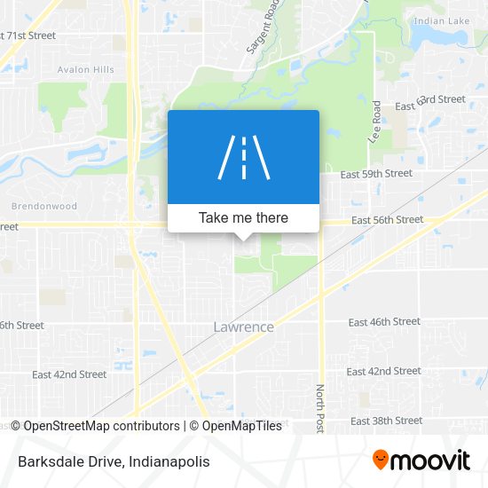 Barksdale Drive map