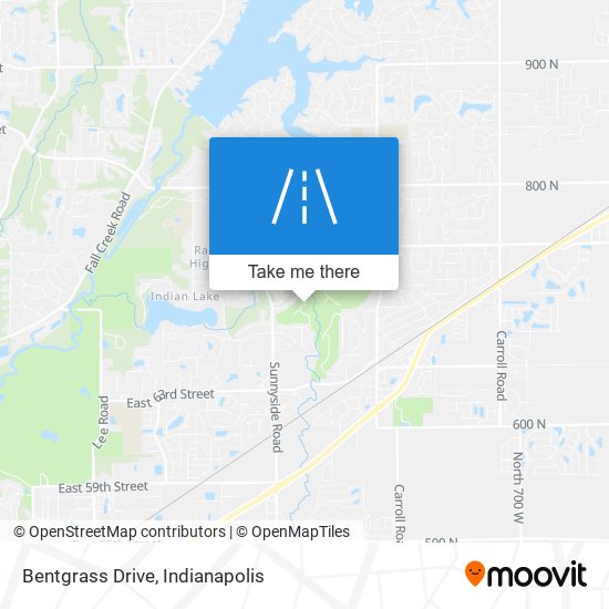 Bentgrass Drive map
