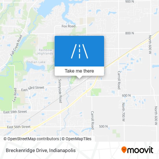 Breckenridge Drive map