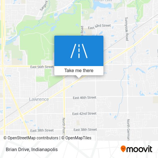 Mapa de Brian Drive