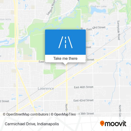 Mapa de Carmichael Drive