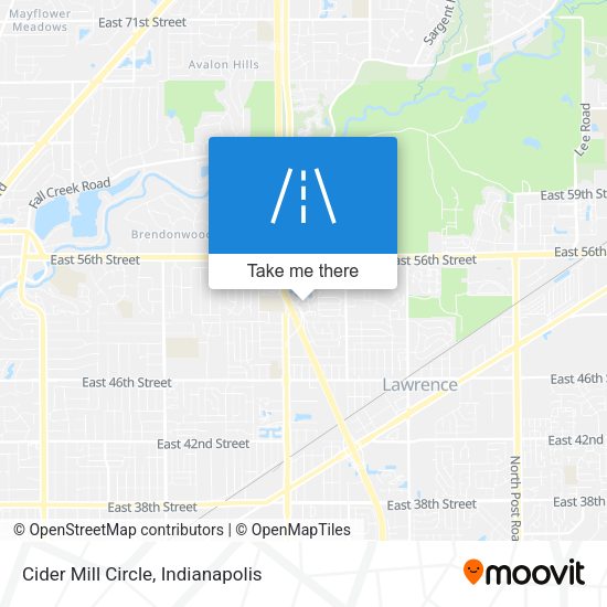 Cider Mill Circle map