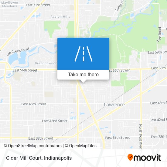 Cider Mill Court map