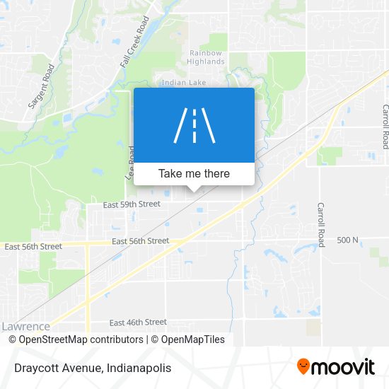Draycott Avenue map