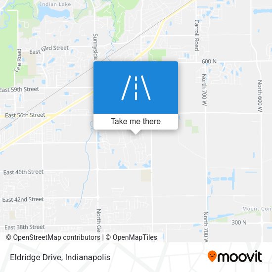 Mapa de Eldridge Drive