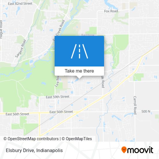 Mapa de Elsbury Drive