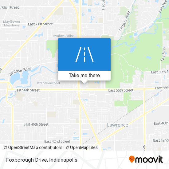 Mapa de Foxborough Drive