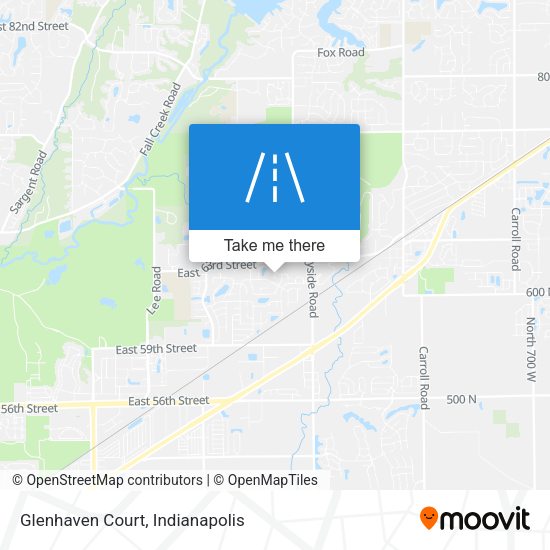 Glenhaven Court map