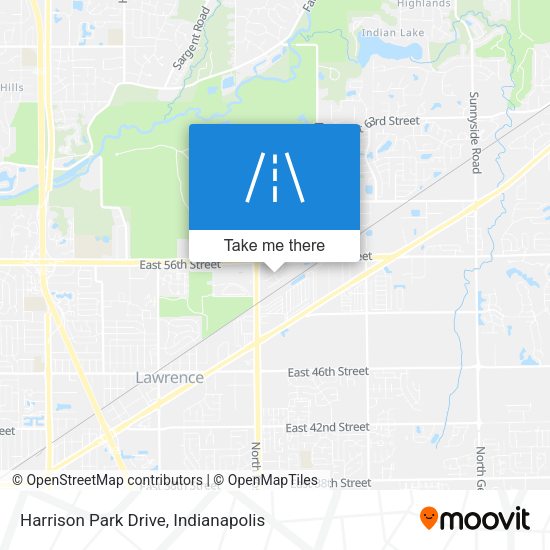 Harrison Park Drive map