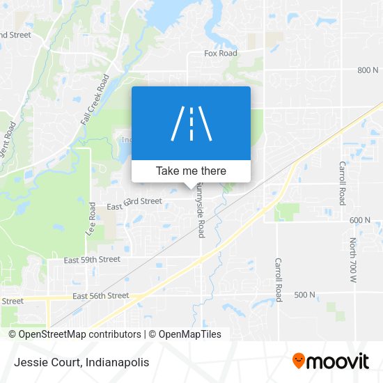 Mapa de Jessie Court