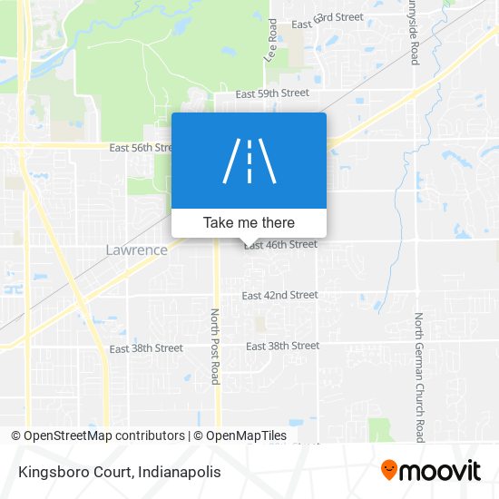 Kingsboro Court map