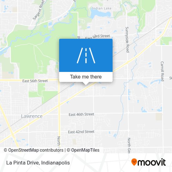 Mapa de La Pinta Drive