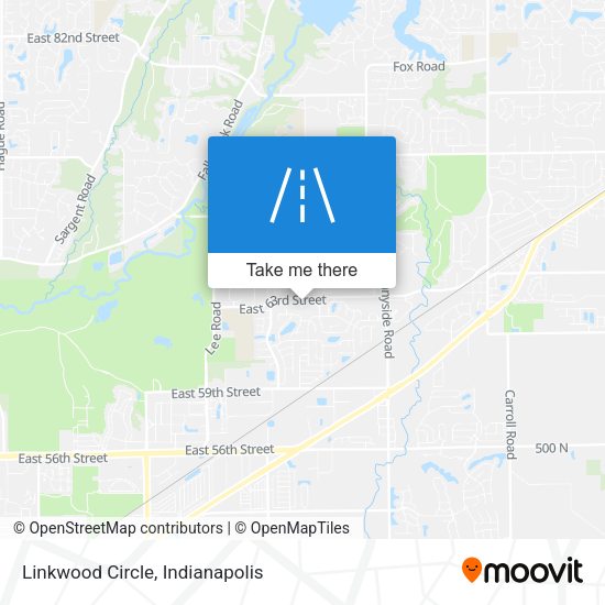 Mapa de Linkwood Circle