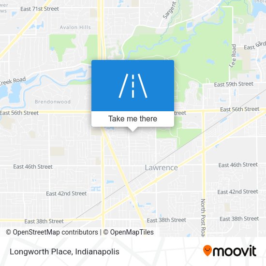 Mapa de Longworth Place