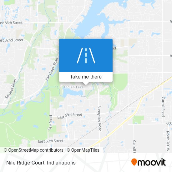 Mapa de Nile Ridge Court