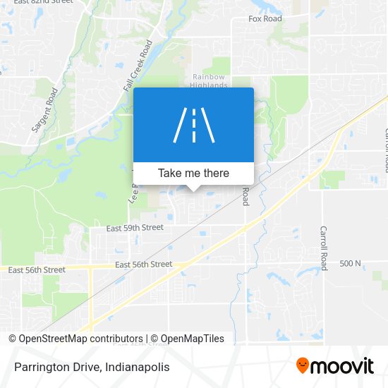 Mapa de Parrington Drive