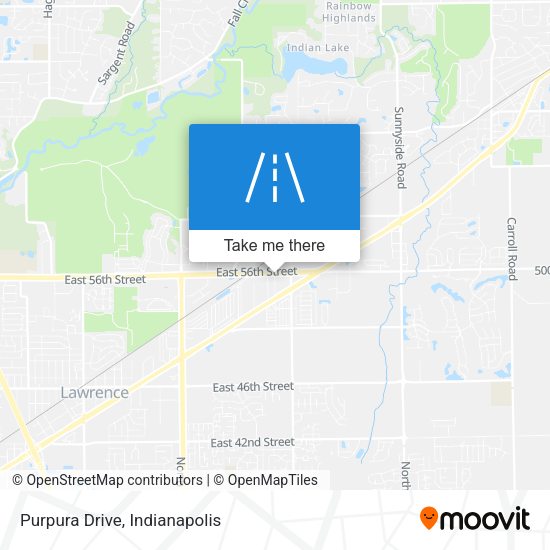 Mapa de Purpura Drive