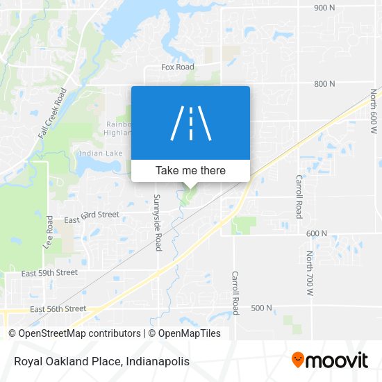 Mapa de Royal Oakland Place