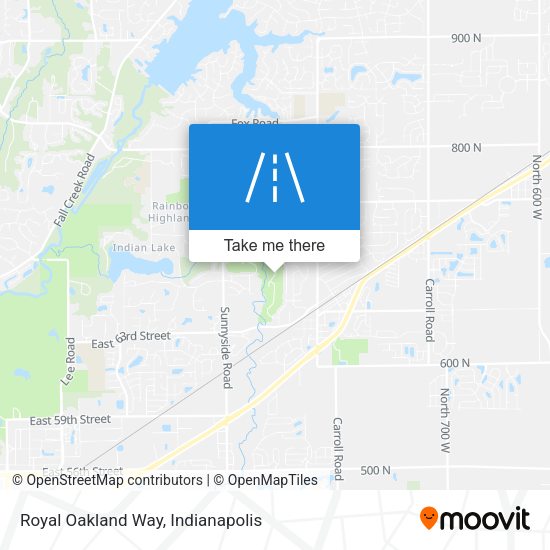 Mapa de Royal Oakland Way