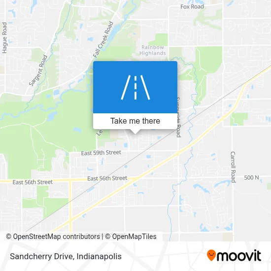 Sandcherry Drive map